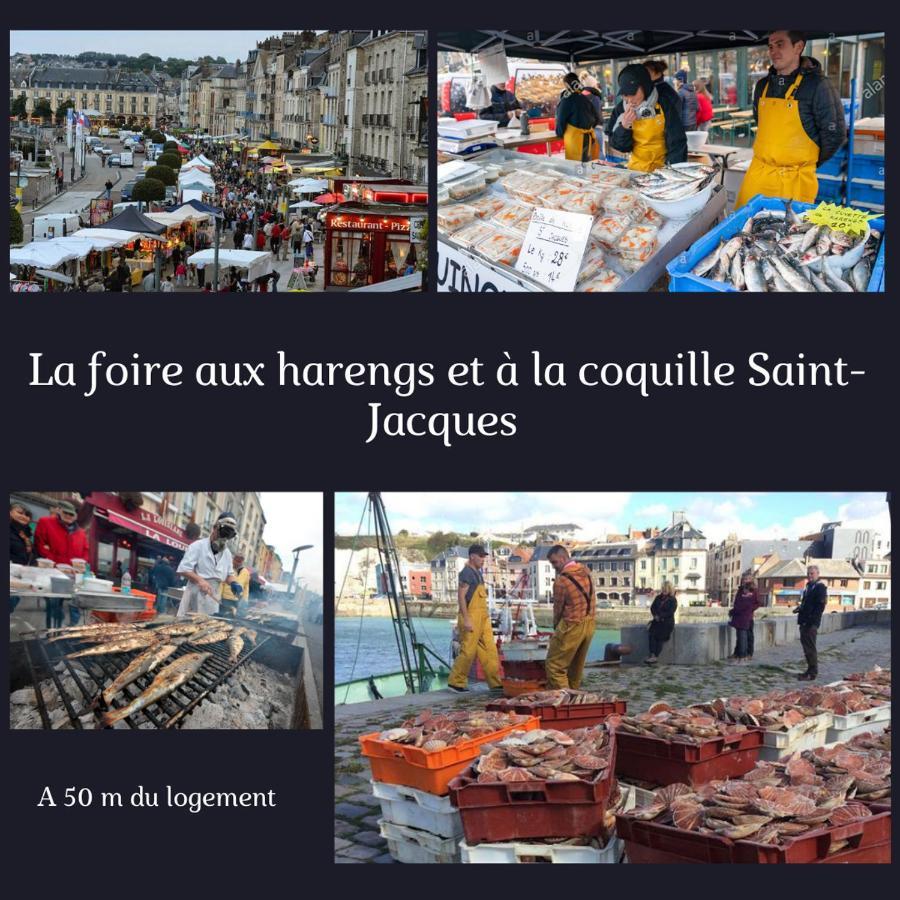 Entre port et mer - Gîte Dieppois 6 pers Dieppe Extérieur photo